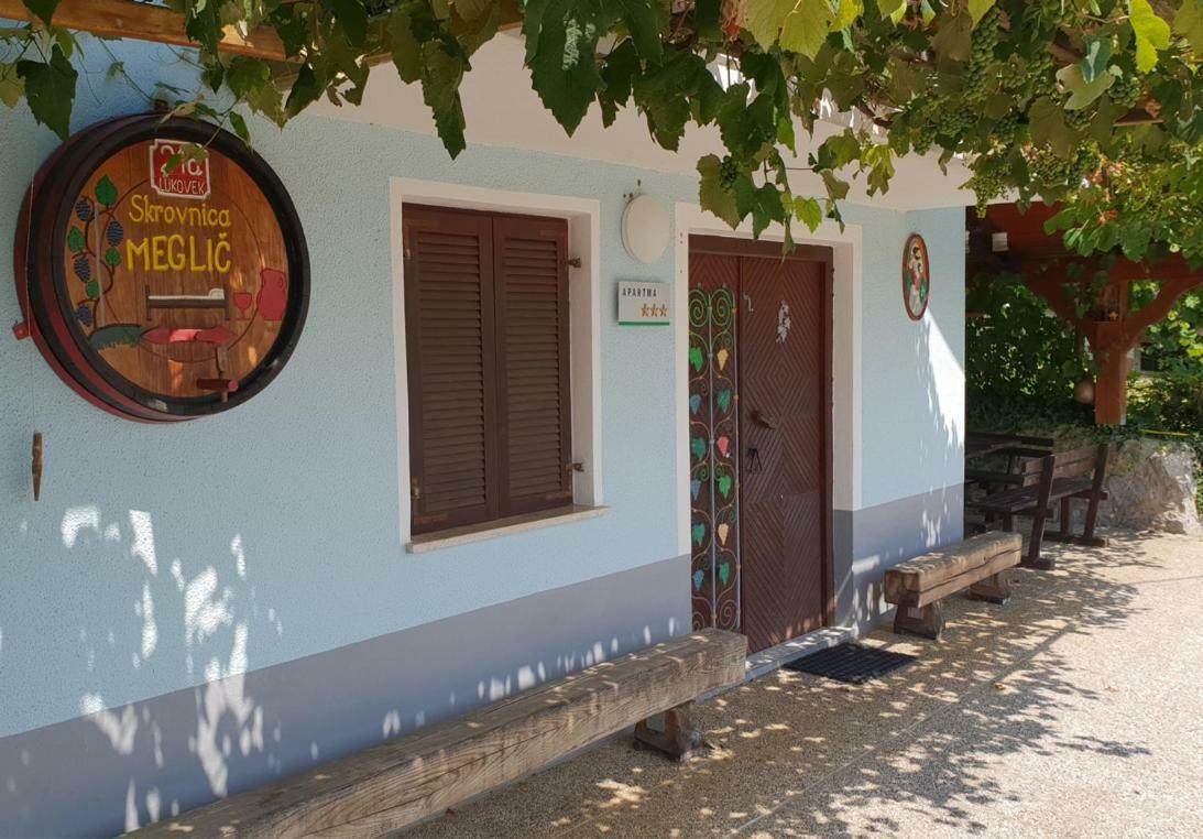 Zidanica Meglic - Vineyard Cottage Meglic Trebnje Exteriör bild